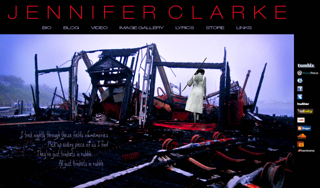 Jennifer Clarke - Singer Songwriter - Home